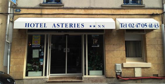 Hotel Asteries Tours Eksteriør billede